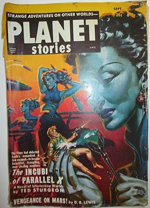 Bild des Verkufers fr Planet Stories. September, 1951. Vol. 5, No. 2 zum Verkauf von Mare Booksellers ABAA, IOBA