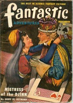 Seller image for FANTASTIC ADVENTURES: November, Nov. 1950 for sale by Books from the Crypt