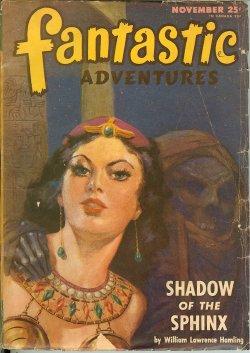 Seller image for FANTASTIC ADVENTURES: November, Nov. 1946 for sale by Books from the Crypt