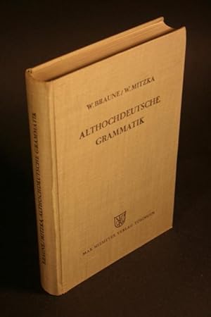 Seller image for Althochdeutsche Grammatik. Fortgefhrt von Karl Helm for sale by Steven Wolfe Books