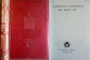 Seller image for Cuentistas espaoles del Siglo XIX. Seleccin y nota preliminar de . for sale by Hesperia Libros