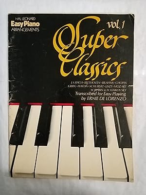 Bild des Verkufers fr SUPER CLASSICS VOL. 1 (Transcribed for Easy Playing by Ernie de Lorenzo) zum Verkauf von Gibbon Libreria