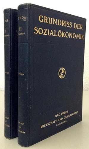 Bild des Verkäufers für Wirtschaft und Gesellschaft. 2., vermehrte Auflage. 2 Bände. zum Verkauf von Buch & Consult Ulrich Keip