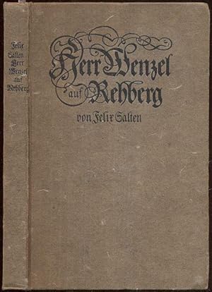 Bild des Verkufers fr Herr Wenzel auf Rehberg und sein Knecht Kaspar Dinckel. zum Verkauf von Antiquariat Dwal