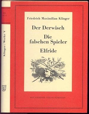 Seller image for Der Derwisch. Die falschen Spieler. Elfride. Hrsg. v. Karl-Heinz Hartmann u. Ulrich Profitlich. for sale by Antiquariat Dwal