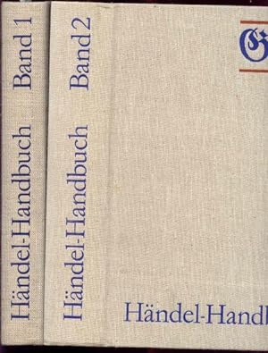 Imagen del vendedor de Hndel-Handbuch. Hrsg. vom Kuratorium der Georg-Friedrich-Hndel-Stiftung. Band 1 und 2 (von 5). a la venta por Antiquariat Dwal
