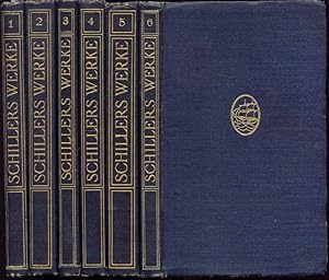 Bild des Verkufers fr (Smtliche Werke in sechs Bnden). Groherzog Wilhelm Ernst Ausgabe. Hrsg. im Auftrage v. Alfred Walter Heymel. 2. Auflage, 6.-8. Tsd. 6 Bnde. zum Verkauf von Antiquariat Dwal