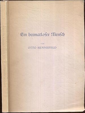 Imagen del vendedor de Ein heimatloser Mensch. Drei Gedichtbcher mit einem Epilog aus einem Totengedichtbuch. a la venta por Antiquariat Dwal