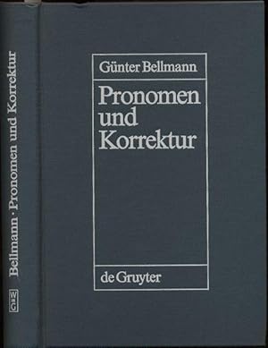 Image du vendeur pour Pronomen und Korrektur. Zur Pragmalinguistik der persnlichen Referenzformen. mis en vente par Antiquariat Dwal