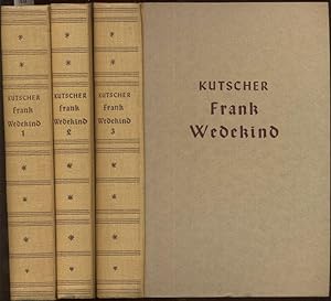 Bild des Verkufers fr Frank Wedekind. Sein Leben und seine Werke. 3 Bnde. zum Verkauf von Antiquariat Dwal
