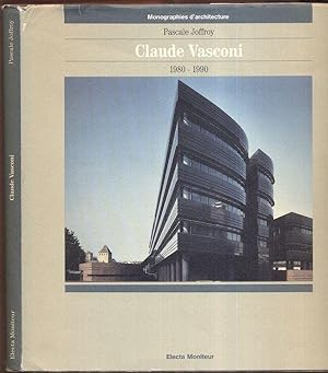 Bild des Verkufers fr Claude Vasconi. 1980-1990. zum Verkauf von Antiquariat Dwal