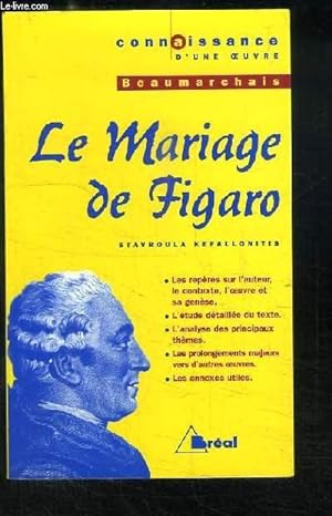 Bild des Verkufers fr Le Mariage de Figaro, de Beaumarchais. zum Verkauf von Le-Livre