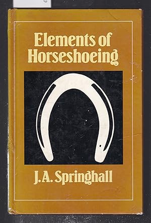 Bild des Verkufers fr Elements of Horseshoeing zum Verkauf von Laura Books