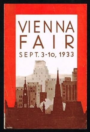 Vienna Autumn Fair Sept. 3-10, 1933