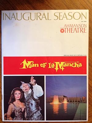 Seller image for Special Issue of Curtain Call : Inaugural Season in the Ahmanson Theatre : Man of La Mancha for sale by Epilonian Books