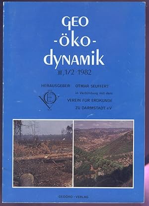 Geoökodynamik Band 3, Heft 1/2, 1982.
