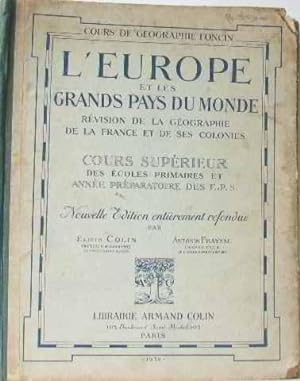 L'europe et les grands pays du monde révision de la géographie de la france et de ses colonies