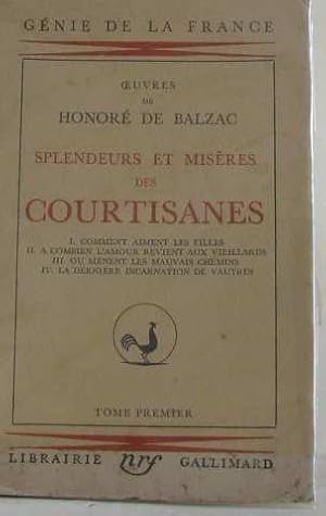 Splendeurs et misères des courtisanes (tome premier)