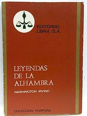 Imagen del vendedor de Leyendas De La Alhambra a la venta por SalvaLibros