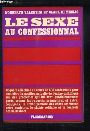 Bild des Verkufers fr Le Sexe au Confessionnal zum Verkauf von Le-Livre