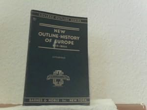 New Outline-History of Europe, 1815 - 1944.