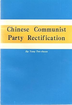 Imagen del vendedor de CHINESE COMMUNIST PARTY RECTIFICATION a la venta por Columbia Books, ABAA/ILAB, MWABA