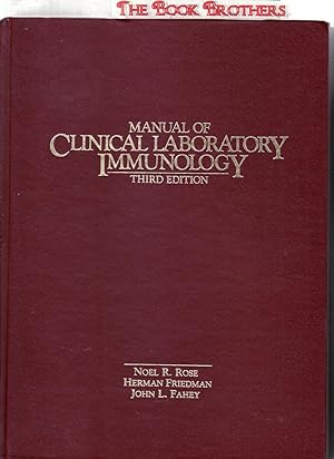 Image du vendeur pour Manual of Clinical Laboratory Immunology (Third Edition) mis en vente par THE BOOK BROTHERS