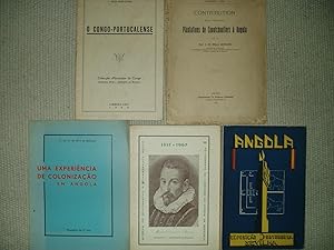 a collection of 5 books and pamphlets concerning Angola, ca. 1914-1967