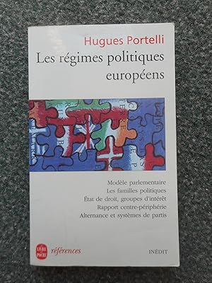 Imagen del vendedor de Les regimes politiques europeens a la venta por Frederic Delbos