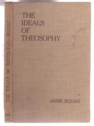 Imagen del vendedor de The Ideals of Theosophy a la venta por Renaissance Books, ANZAAB / ILAB