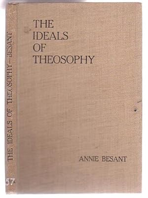 Imagen del vendedor de The Ideals of Theosophy a la venta por Renaissance Books, ANZAAB / ILAB