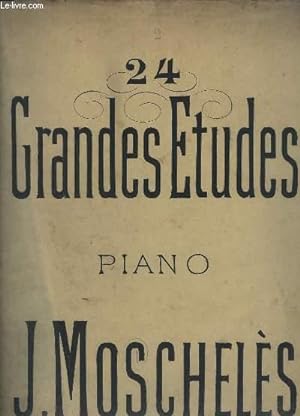 Bild des Verkufers fr 24 GRANDES ETUDES POUR PIANO EN DEUX LMIVRES - LIVRE 1 : ETUDE 13 A 24 - OP.70. zum Verkauf von Le-Livre