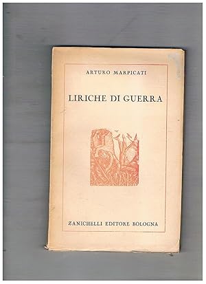 Seller image for Liriche di guerra. for sale by Libreria Gull