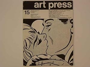 Image du vendeur pour art press 15. dcembre/janvier 75 (Couv. ROY LICHTENSTEIN) mis en vente par A Balzac A Rodin
