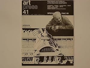 Image du vendeur pour art press 41. octobre 80 "Spcial FIAC 80. ARMAN AU STAND ART PRESS" mis en vente par A Balzac A Rodin