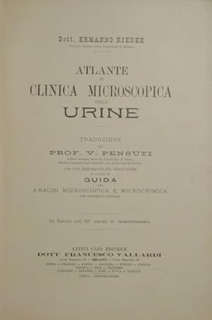 Atlante di clinica microscopica delle urine