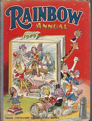 Bild des Verkufers fr Rainbow Annual, Pictures & Stories for Girls and Boys. 1955 zum Verkauf von Bay Books