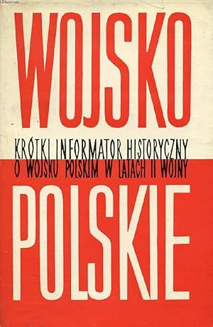 Imagen del vendedor de WOJSKO POLSKIE, WOJSKA POLSKIEGO NA ZACHODZIE a la venta por Le-Livre