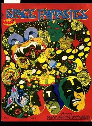 Image du vendeur pour Space Fantasies : Vol. 1 No. 1 Featureing Vicon of the Skyriders : 1973 Edition [adult Comic Strip Sci Fi / Science Fiction Drama, Coloring book] mis en vente par GREAT PACIFIC BOOKS