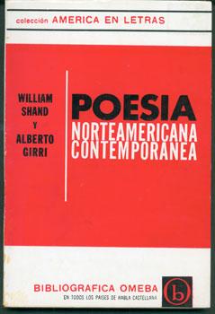 Seller image for Poesa Norteamericana Contempornea. for sale by Wittenborn Art Books