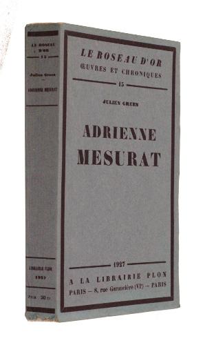 Bild des Verkufers fr Adrienne Mesurat zum Verkauf von Abraxas-libris