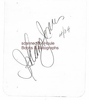 Autograph Signed