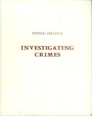 Imagen del vendedor de Investigating Crimes; An Introduction a la venta por Paperback Recycler