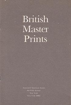 Seller image for British Master Prints for sale by LEFT COAST BOOKS