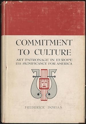 Imagen del vendedor de Commitment to Culture a la venta por Between the Covers-Rare Books, Inc. ABAA