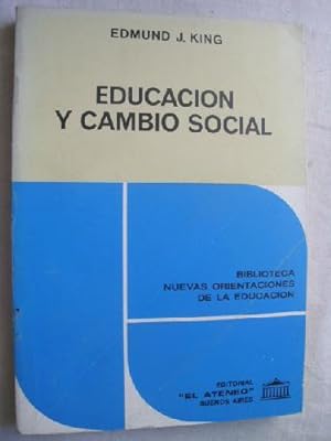 EDUCACIÓN Y CAMBIO SOCIAL