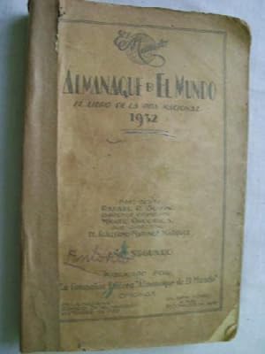 ALMANAQUE DE EL MUNDO. EL LIBRO DE LA VIDA NACIONAL 1932