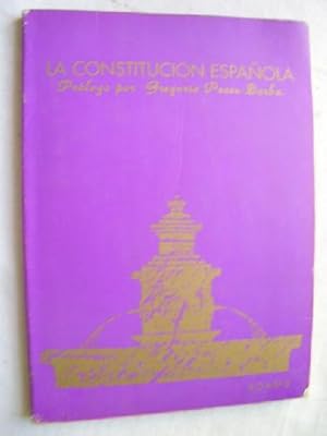 Imagen del vendedor de LA CONSTITUCIN ESPAOLA a la venta por Librera Maestro Gozalbo