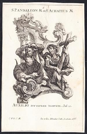 S. Pantaleone e S. Acacio Martiri ¿ Joseph et Johann Klauber