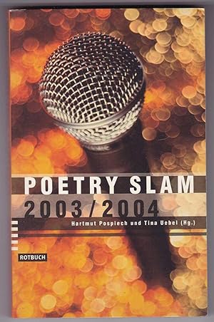 Bild des Verkufers fr Poetry Slam 2003/2004 zum Verkauf von Kultgut